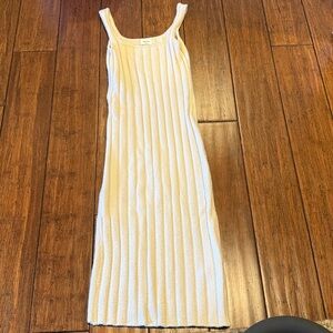 Wilfred Free Soft Cream Knit Dress